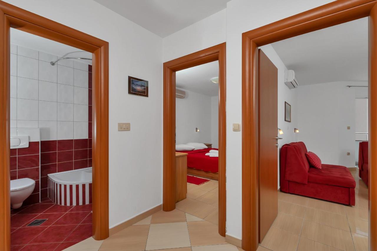 Villa Juric 2 Baska Voda Bagian luar foto