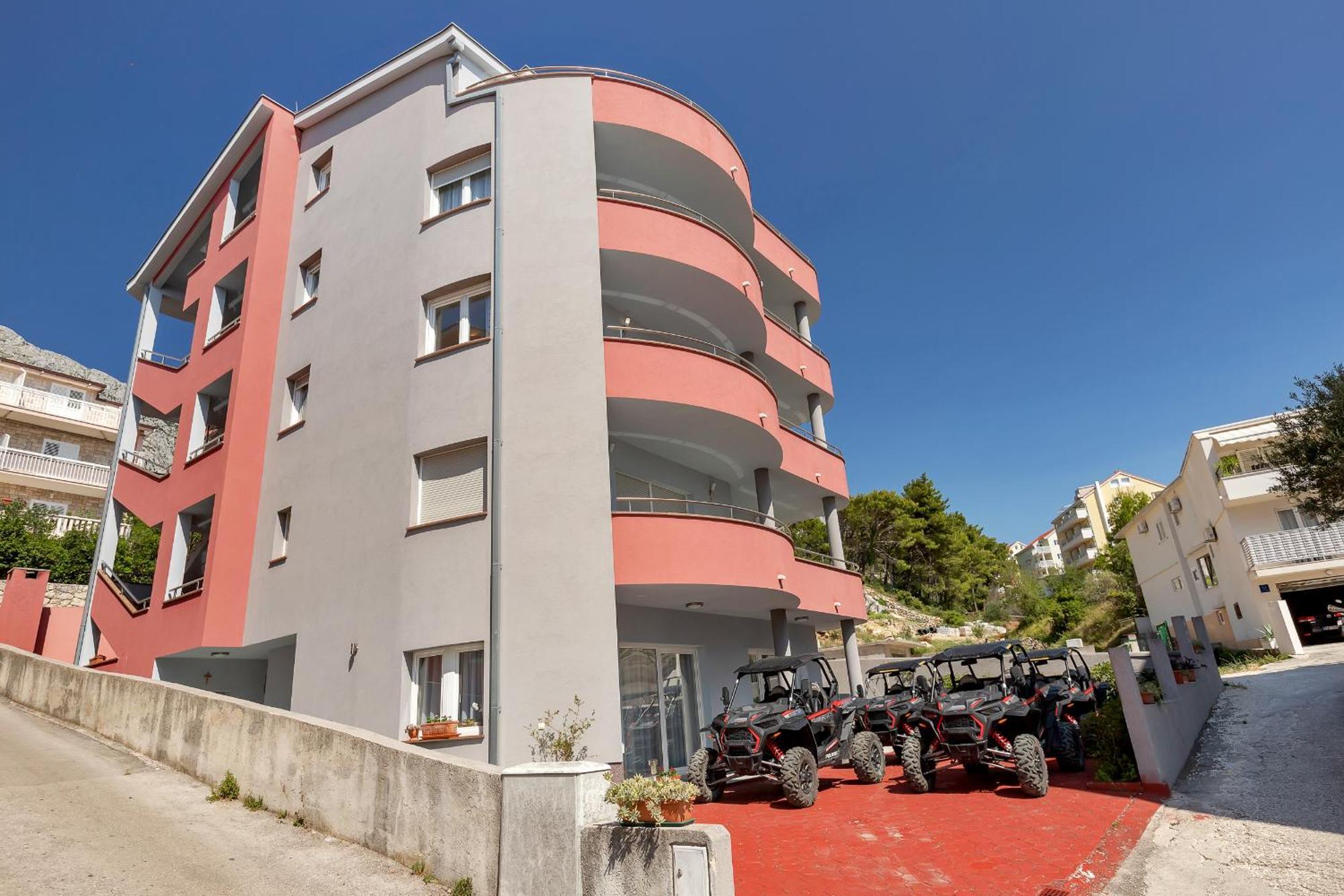 Villa Juric 2 Baska Voda Bagian luar foto